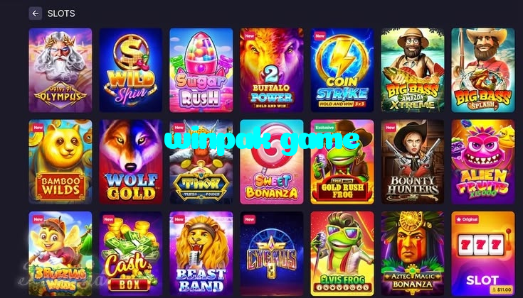 winpak game casino presented on mobile device in Pakistan with slots and live games